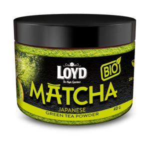 Ekologiški žaliosios arbatos milteliai LOYD Matcha, 40 g LT-EKO-001