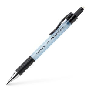 Automatinis pieštukasFaber-Castell Grip-Matic, 0,7mm šviesiai mėlynos spalvos