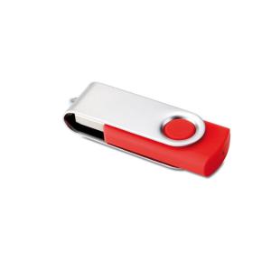 USB atmintinė TECHMATE, 4GB, raudonos spalvos