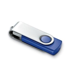 USB atmintinė TECHMATE, 4GB, mėlynos spalvos