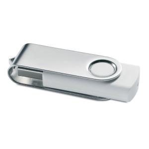 USB atmintinė TECHMATE, 8GB, baltos spalvos