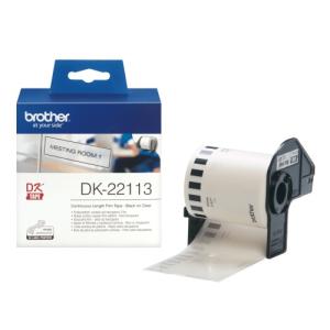 Brother DK22113 CLEAR CONTINUOUS FILM TAPE 62MM