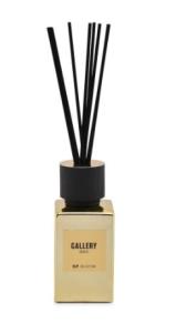 Namų kvapas Gallery Gold, su lazdelėmis/stikle, 120 ml, H 12,5 cm, vnt