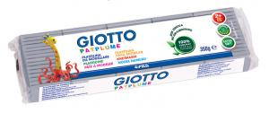 Plastilinas Fila Giotto Patplume, 350g, pilkos spalvos