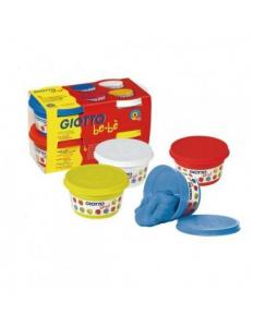 Plastilinas Fila Giotto Bebe 4x100g geltonas, mėlynas, raudonas, baltas