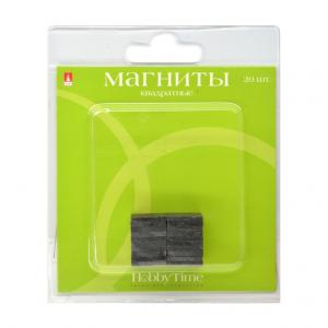 *Magnetai HobbyTime, 15x15x2mm, 20vnt