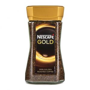 Kava tirpi Nescafe Gold, stikliniame indelyje, 200g