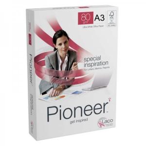 Biuro popierius Pioneer, A3, 80g, 500 lapų