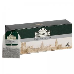 Arbata AHMAD EARL GREY, maišeliuose 25vnt x 2g