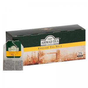 Arbata AHMAD ENGLISH TEA No.1, maišeliuose, 25vnt