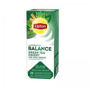 Žalia arbata LIPTON GREEN ORIENT, 25vnt. x 1.28 g / pakuotėje