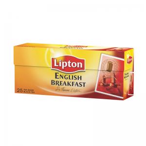 Juodoji arbata LIPTON English Breakfast, 25 vnt