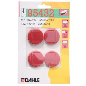 Magnetai Dahle, 32mm, 4vnt. mėlynos spalvos