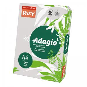 Spalvotas popierius REY ADAGIO 06, A4, 160 g/m2, 250 lapų, pilka