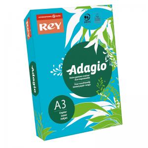 Spalvotas popierius REY ADAGIO 51, A3, 80 g/m2, 500 lapų, tamsiai mėlyna