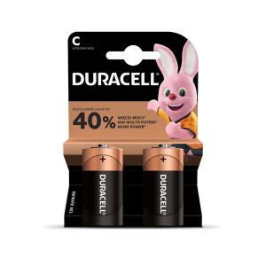 Baterijos DURACELL C, LR14, 2vnt