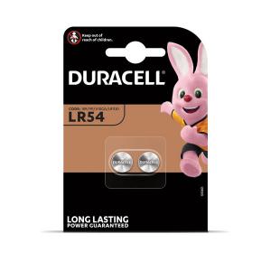 Baterijos DURACELL LR54, 2vnt