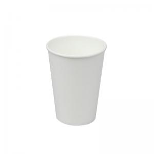 Kartoniniai puodeliai 180 ml, baltos, 100 vnt. pakuotėje