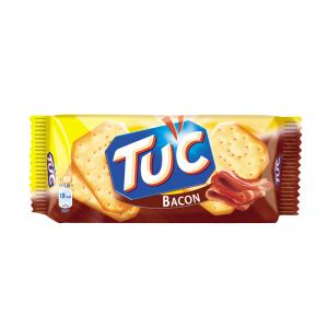 Sausainiai TUC Crackers rūkytos šoninės skonio, 100g