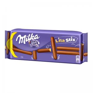 Sausainiai MILKA, Lila Stix, 112 g