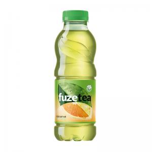 Negazuotas citrusų skonio gėrimas FUZE TEA, su žaliosios arbatos ekstraktu, 0,5l PET D