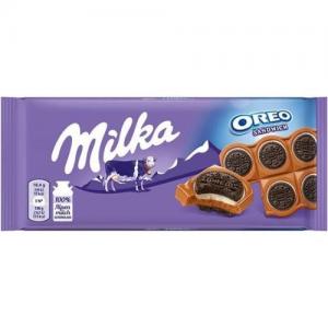 Šokoladas MILKA Sandwich Oreo, 92 g