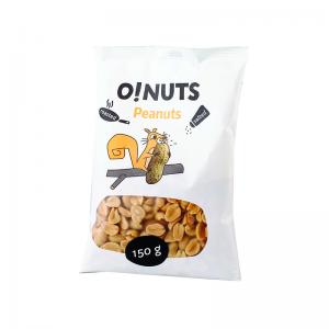 Kepinti ir sūdyti žemės riešutai O!NUTS, 150 g