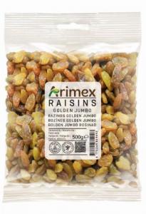 Razinos ARIMEX, Jumbo Golden, 500 g