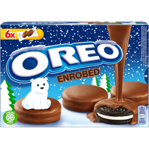 Sausainiai OREO  aplieti pieniniu šokoladu 246g