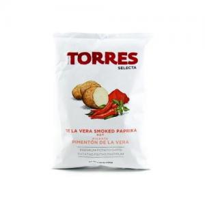 Bulvių traškučiai TORRES, su rūkyta paprika, 150g