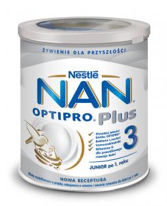 Pieno miinys vaikams NAN OPTIPRO® Plus HM-0® 3. Nuo 1 metu, 800g