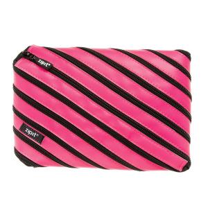 Penalas-pieštukinė ZIPIT Neon Jumbo Pouch, ZJN-1, Rožinės spalvos