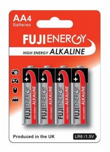 Elementai FUJI High Energy Alkaline AA, 4vnt