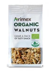 Ekologiški graikiniai riešutai Arimex Organic, 150g