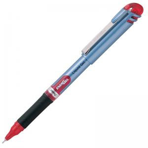 Gelinis rašiklis PENTEL ENERGEL BLN15, 0,5 mm., raudona