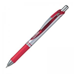 Automatinis gelinis rašiklis PENTEL ENERGEL BL77, 0.7 mm., raudona