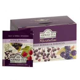 Žolelių arbata Ahmad Mixed Berries, 20x2g
