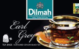 Aromatizuota juodoji arbata Dilmah, Earl Grey, 20x1,5g