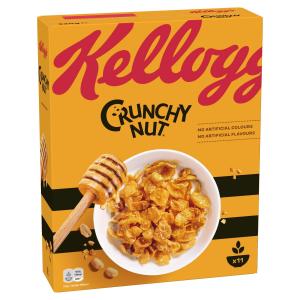 Dribsniai KELLOGG'S Crunchy Nut 330g