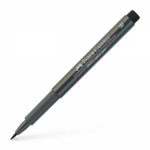 Rašiklis piešimui Faber-Castell PITT Artist Pen B, teptukinis, #274 Warm Grey V