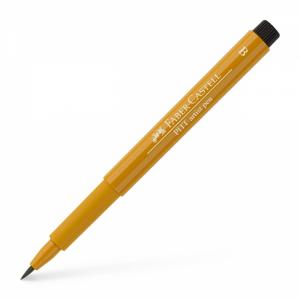 Rašiklis piešimui Faber-Castell PITT Artist Pen B, teptukinis, #268 Green Gold