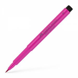 Rašiklis piešimui Faber-Castell PITT Artist Pen B, teptukinis, #125 Middle Purple Pink