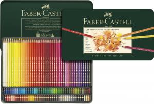 Spalvoti pieštukai Faber-Castell Polychromos Art and Graphic, 120 spalvų