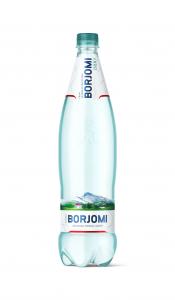 Natūralus mineralinis vanduo Borjomi, gazuotas, plastikiniame buteliuke 1l (D)