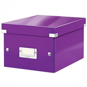 Universali dėžė Leitz Click&Store Small, 216x160x282mm, violetinės spalvos