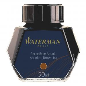 *Rašalas Waterman, 50ml, rudos spalvos