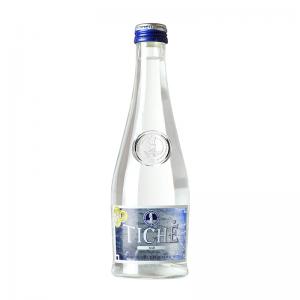 Natūralus mineralinis vanduo Tichė, negazuotas, stikliniame buteliuke, 0.33l  (D)