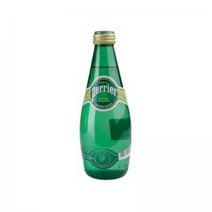 Natūralus mineralinis vanduo Perrier, gazuotas, stikliniame buteliuke, 0.33l (D)