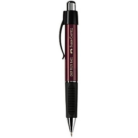 *Automatinis tušinukas Faber-Castell Grip Plus Ball 1407, 0,7mm, mėlynos spalvos, raudonos spalvos korpusas