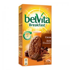 Sausainiai Belvita, su šokoladu, 300g